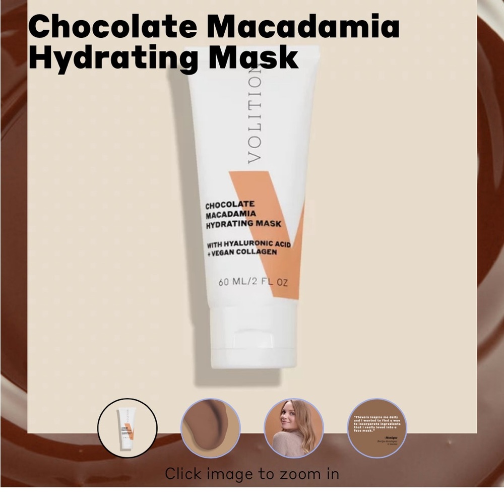 Chocolate Macadamia, Hydrating Mask by Volition.